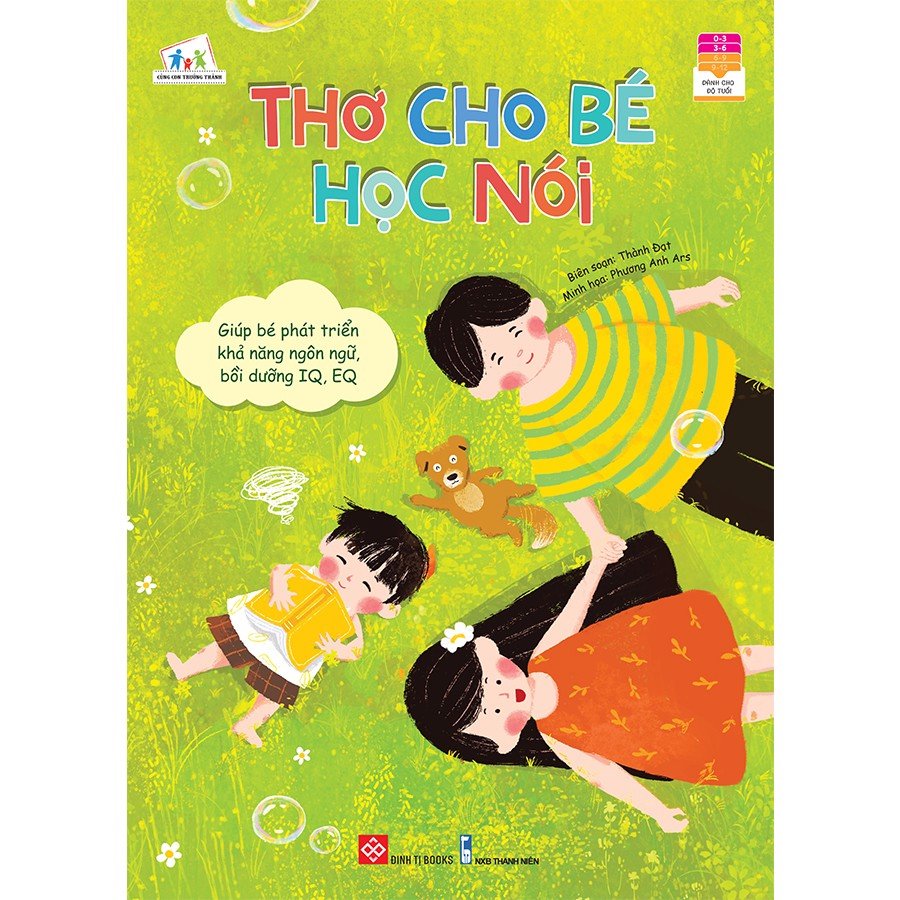 Sách - Thơ cho bé học nói