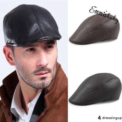 [HCM]Siêu rẻ Nón beret bằng da PU dành cho cả Nam và Nữ ( Mũ beret)