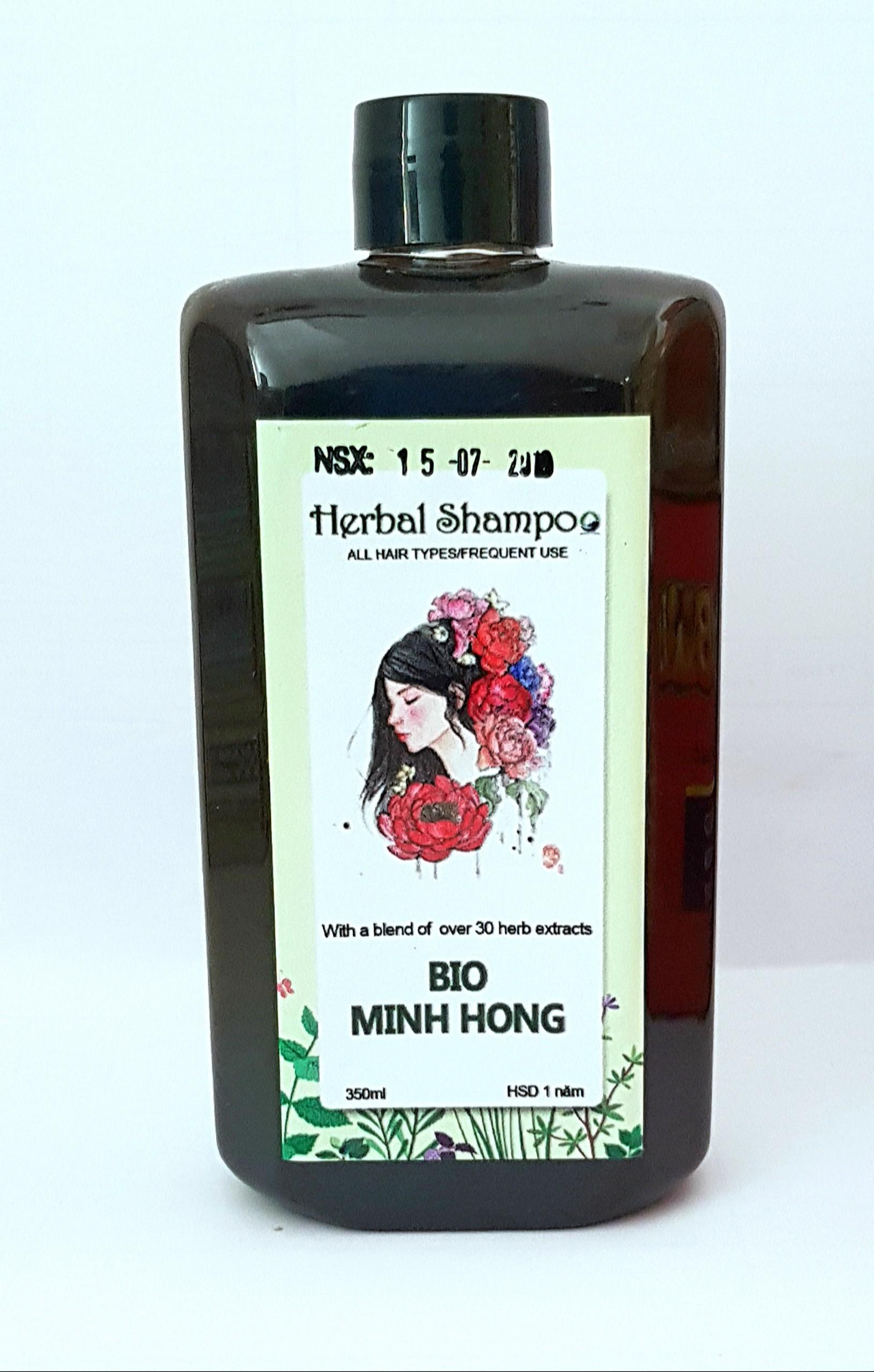 Dầu gội thảo dược bồ kết Organic Herbal 350ML