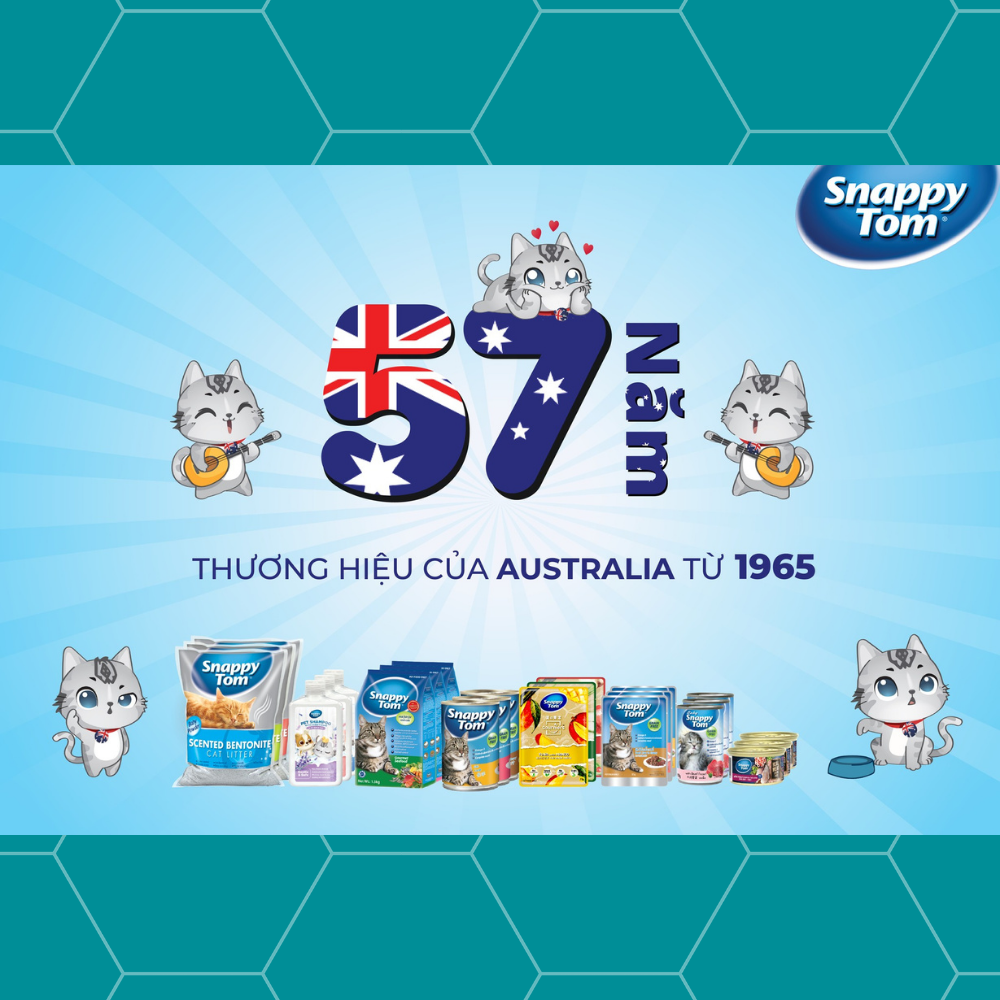 Cát vệ sinh Snappy Tom hương Đào túi 5 Lít