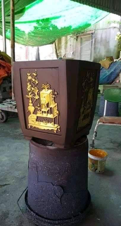 sơn nhũ vàng ATM 999( lon 1kg)