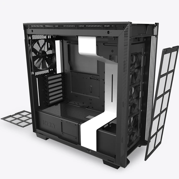 VỎ CASE MÁY TÍNH NZXT H710 MÀU TRẮNG SẦN