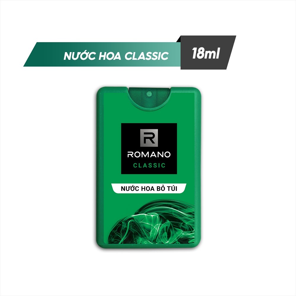 [HCM]Nước hoa bỏ túi Romano 18ml