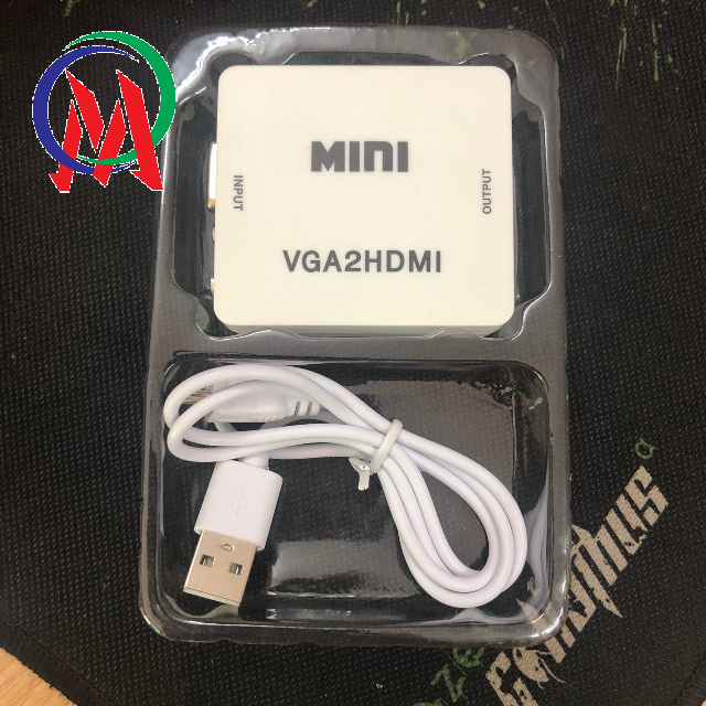 [HCM]Box Chuyển VGA Sang HDMI HD Mini