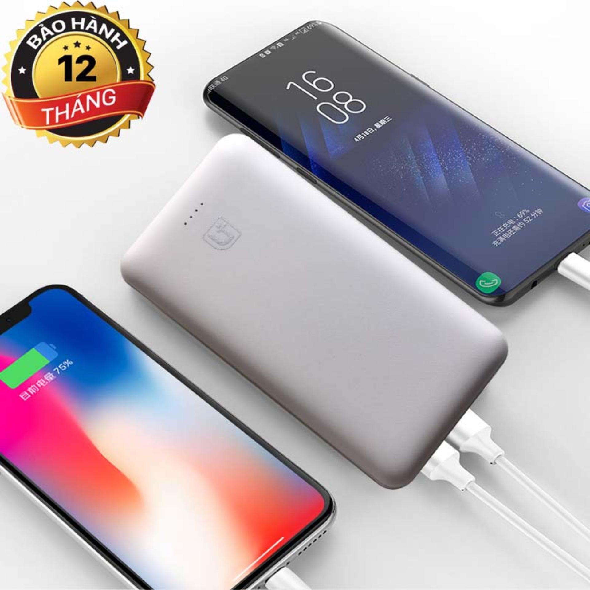 [HCM]Sạc Dự Phòng Mini 20000Mah Đạt Tiêu Chuẩn. Bảo Hàng 12 Tháng