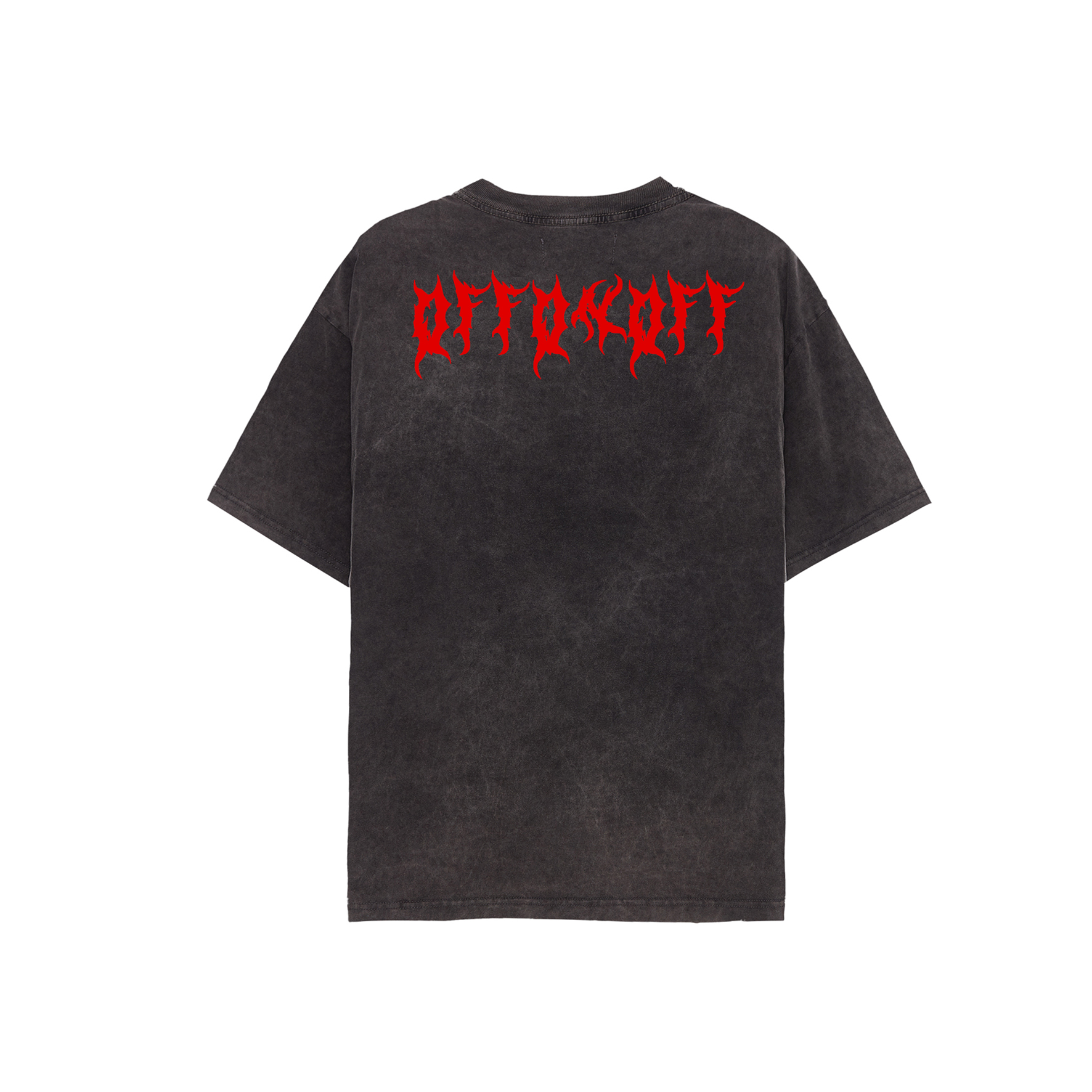 OFFONOFF LOGO WAXED TSHIRT