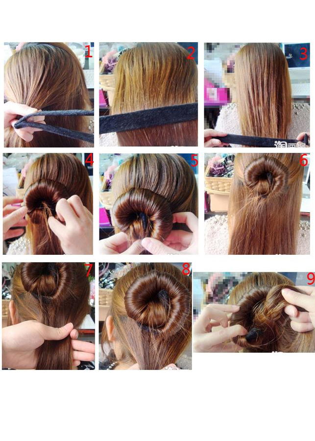 Dụng cụ búi tóc nghệ thuật Spiral Bun MS11