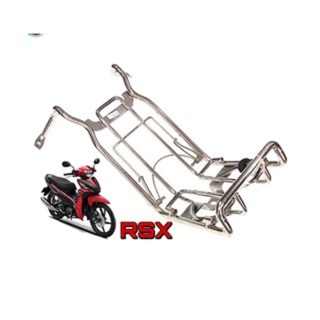 BAGA INOX SƠN ĐEN CHO WAVE RSX / WAVE A 2017