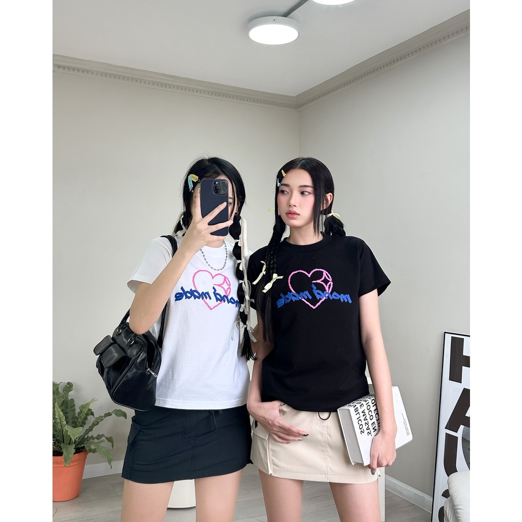 [VOUCHER 12%/149K] Áo thun baby tee MONÁ - UNE
