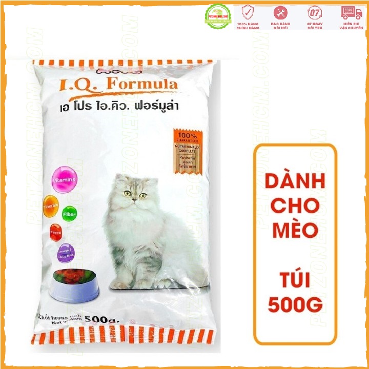 Thức ăn hạt khô cho Mèo APro IQ Formula 500g FREESHIP thức ăn công thức