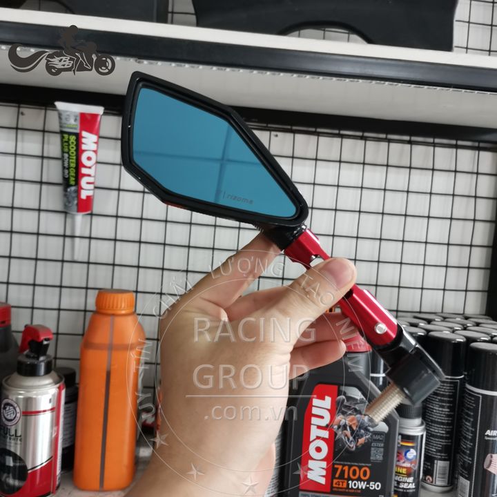 [HCM]Gương kính chiếu hậu xe máy Rizoma 5 cạnh đủ màu