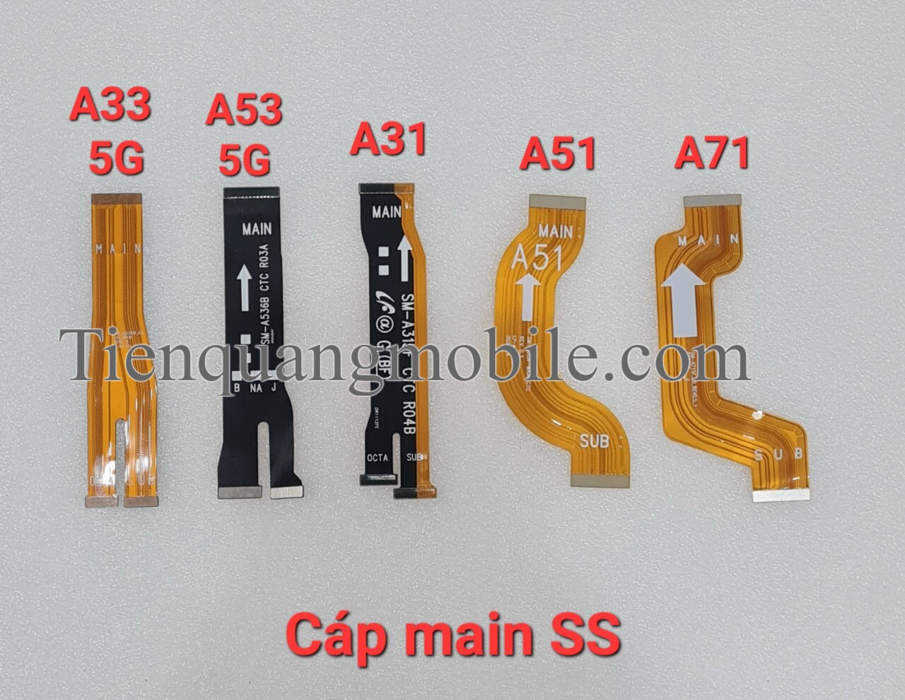 Cáp nối main sạc Samsung A51, A71, A31, A53, A33