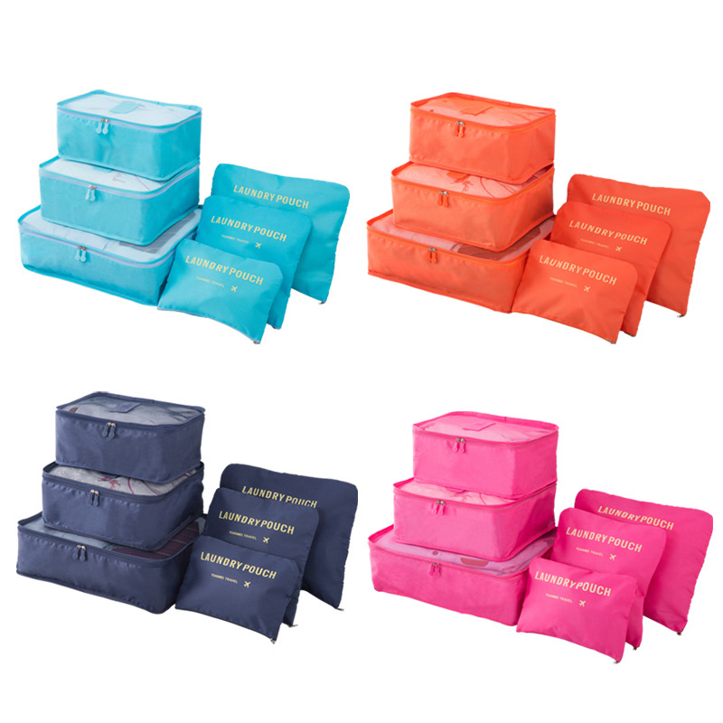 Bộ 6 Túi đựng đồ du lịch xếp gọn