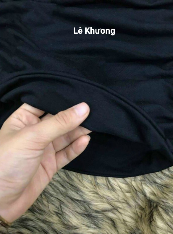 [HCM]Đầm ôm body kiểu khoét eo chất thun Borip ( có ảnh thật)