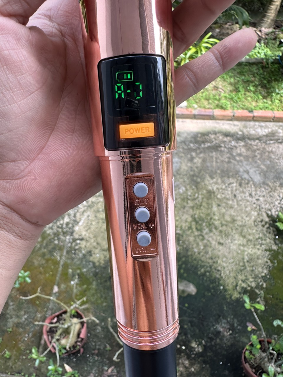 Micro Loa kéo không dây Tần Số UHF
