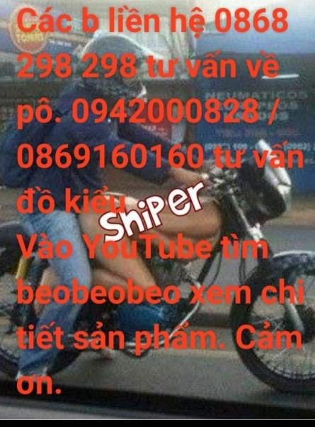 cổ pô độ sirius RC xăng màu titan