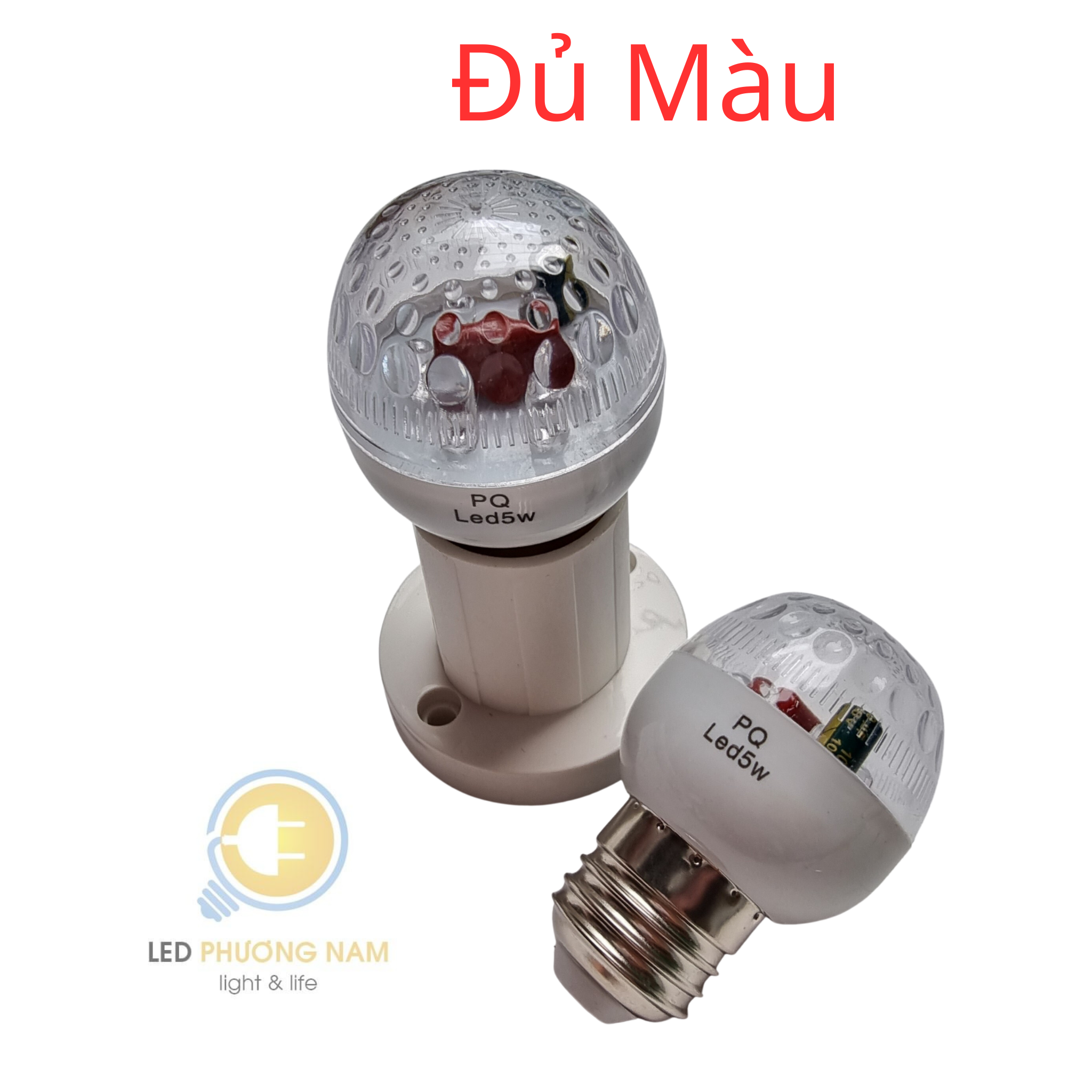 [COMBO 2 ] Đèn Led Tròn Gắn Bàn Thờ, Chanh Led 5w