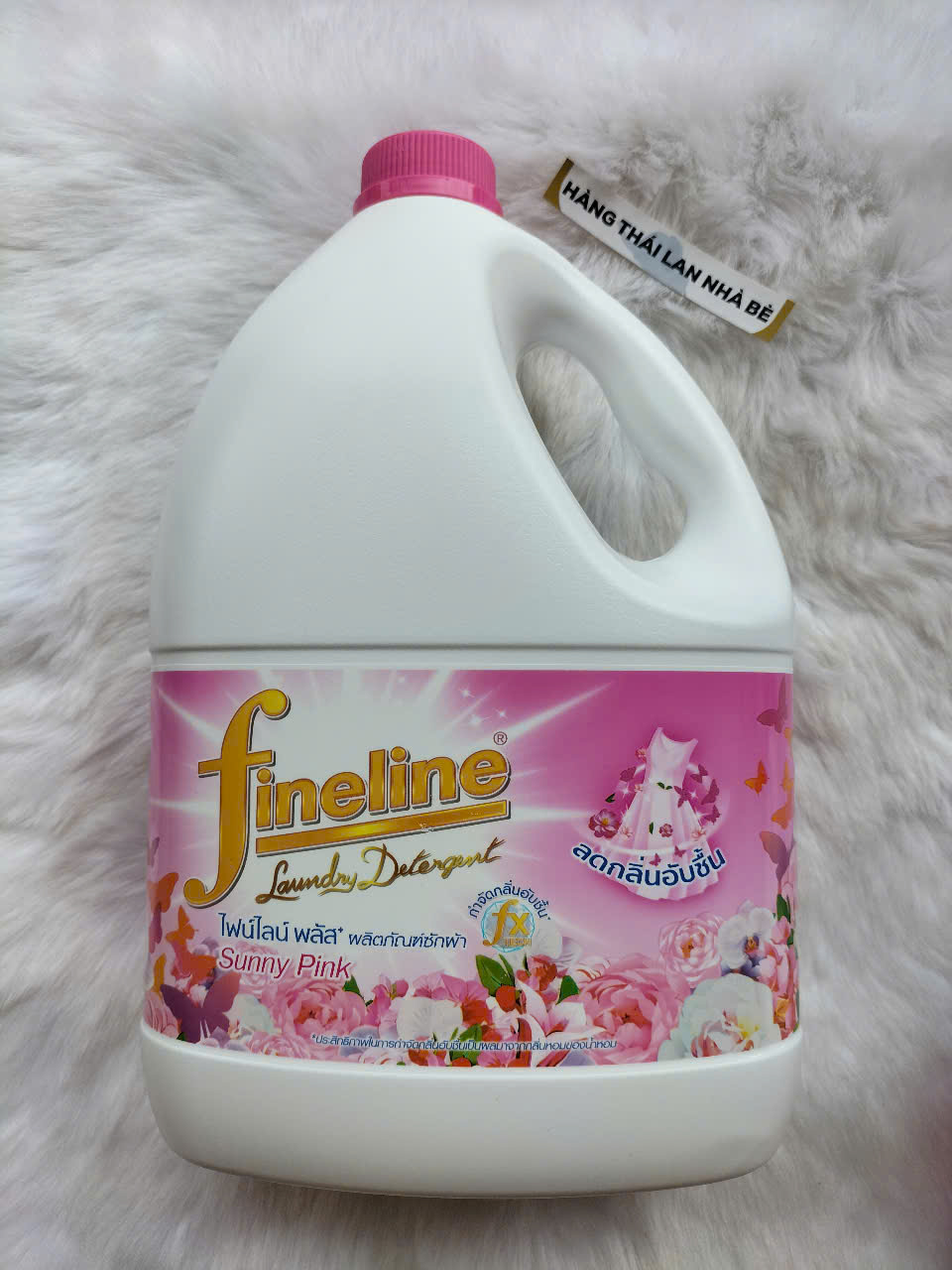 Nước giặt Fineline Thái Lan 3000ml ( màu Hồng)