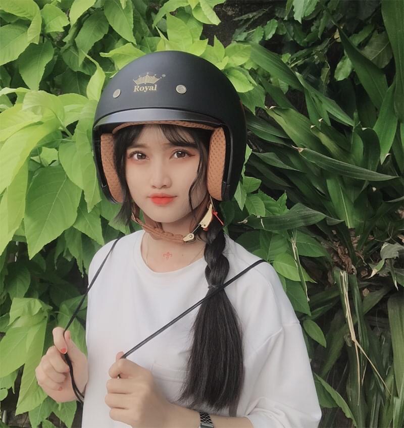 Mũ bảo hiểm có kính - mũ bảo hiểm kính âm - mũ bảo hiểm m139 - Hoanstore