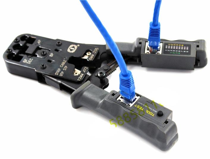 Kìm mạng đa năng tích hợp Chức năng test dây mạng HT-022