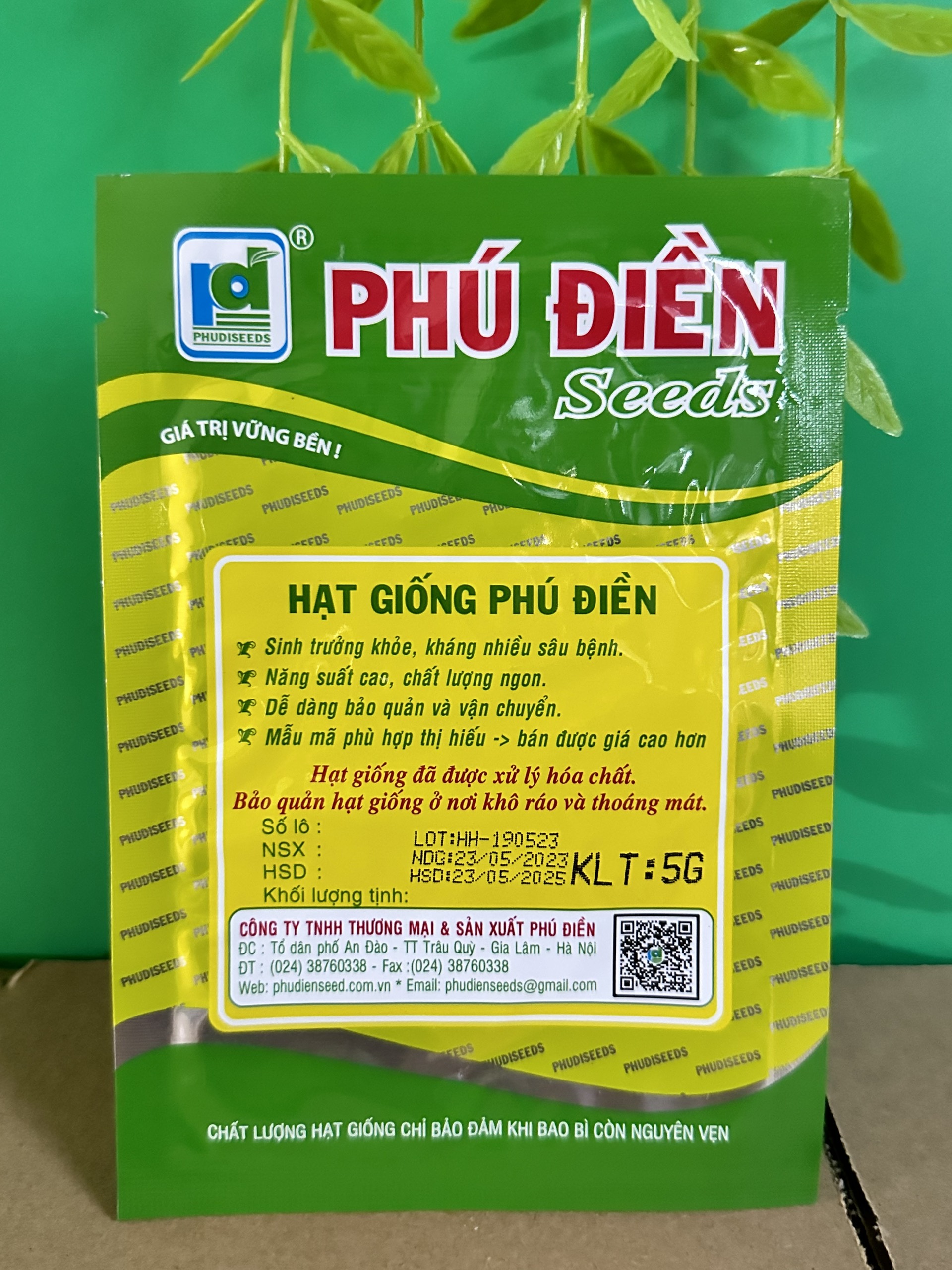 Hạt giống rau húng quế cao sản