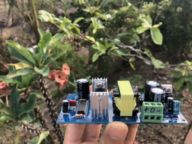 mạch tạo nguồn đôi +-15vdc 150W