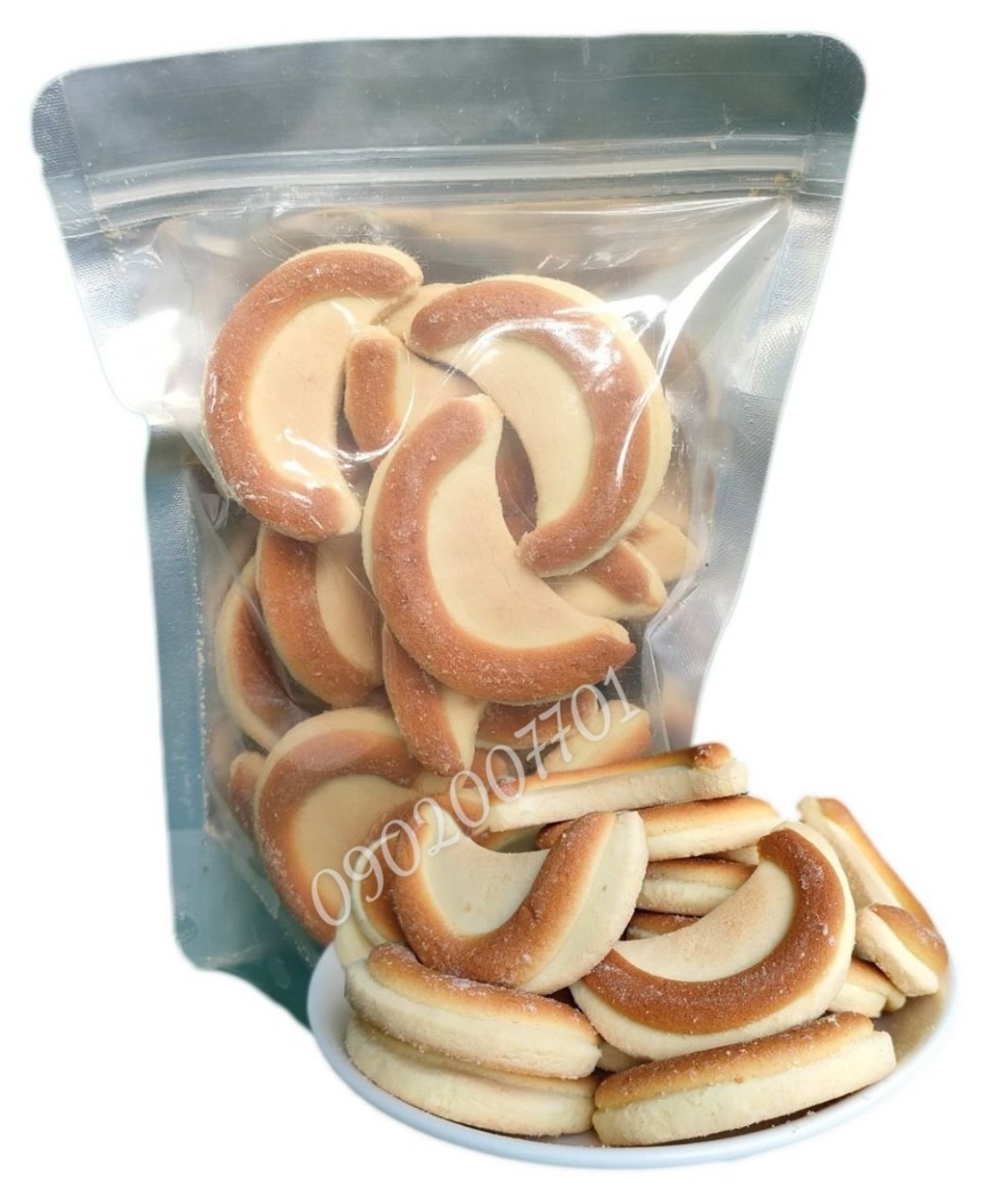 500g bánh liềm sữa - đồ ăn vặt - bách hóa online uy tín