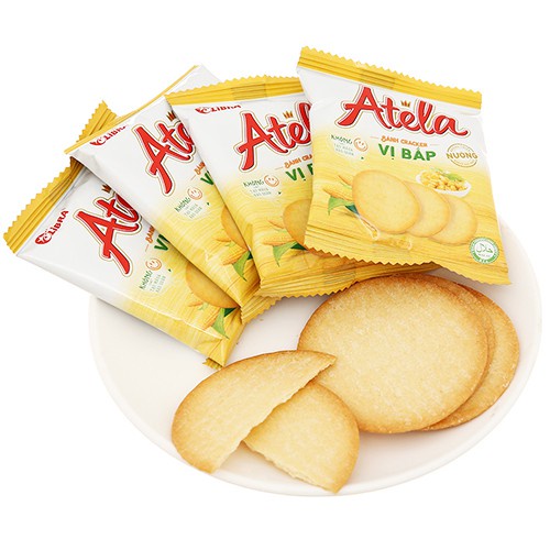 Bánh Quy Giòn Atela Libra Cracker Hộp Giấy 150Gr