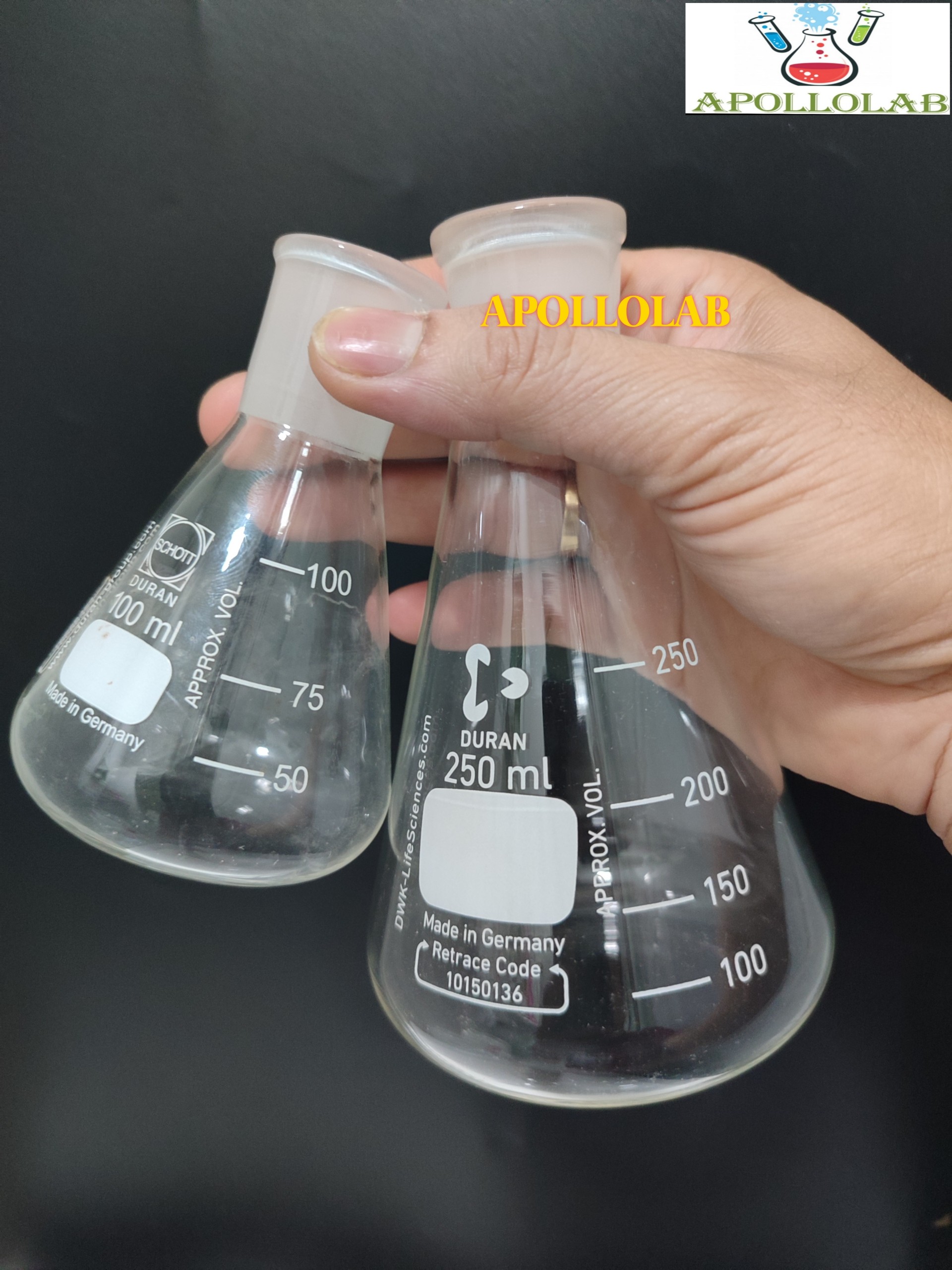[HCM][Hãng Duran- Đức] Bình tam giác CỔ NHÁM 29/32