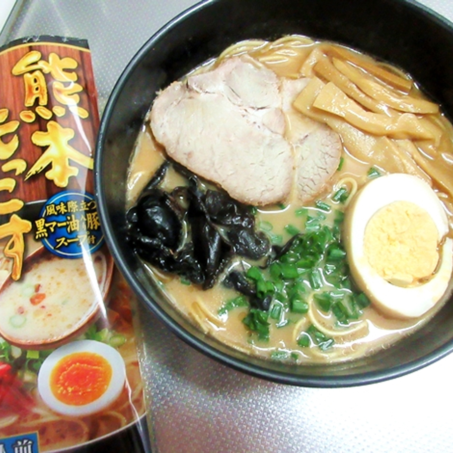 Mì Ramen Kumamoto Mokkos Dry 123g ( mì ramen ăn liền)