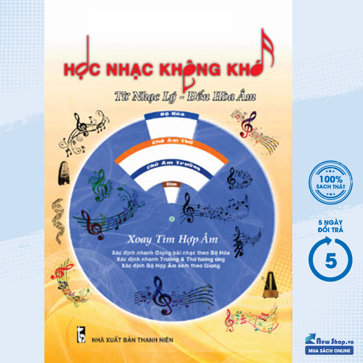 Sách - học nhạc không khó - từ nhạc lý - đến hòa âm - - newshop