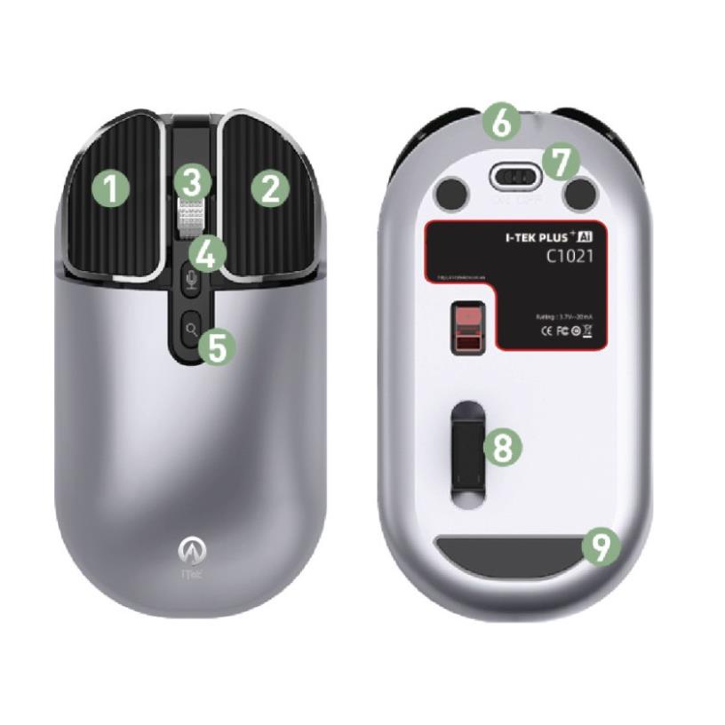 Pin Sạc 500Mah - Chuột Itek