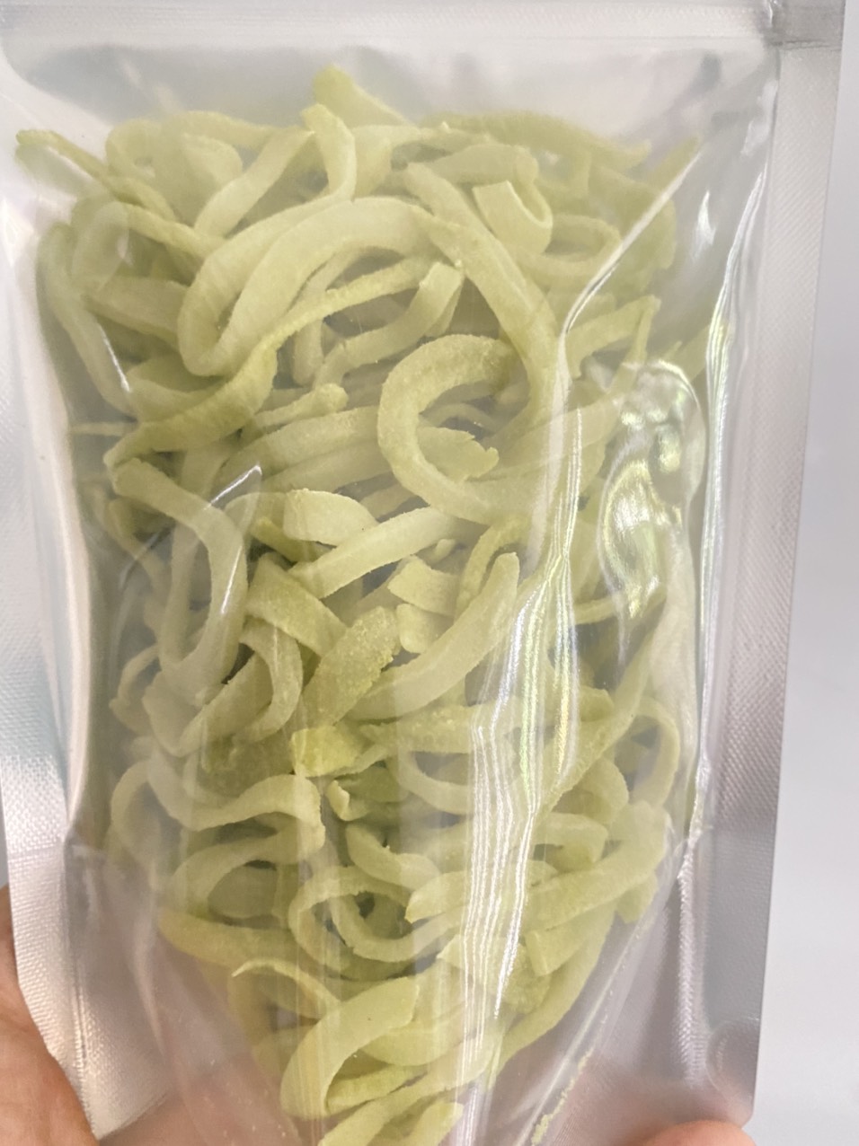 1kg mứt dừa non -vị lá dứa - chuẩn nhà làm