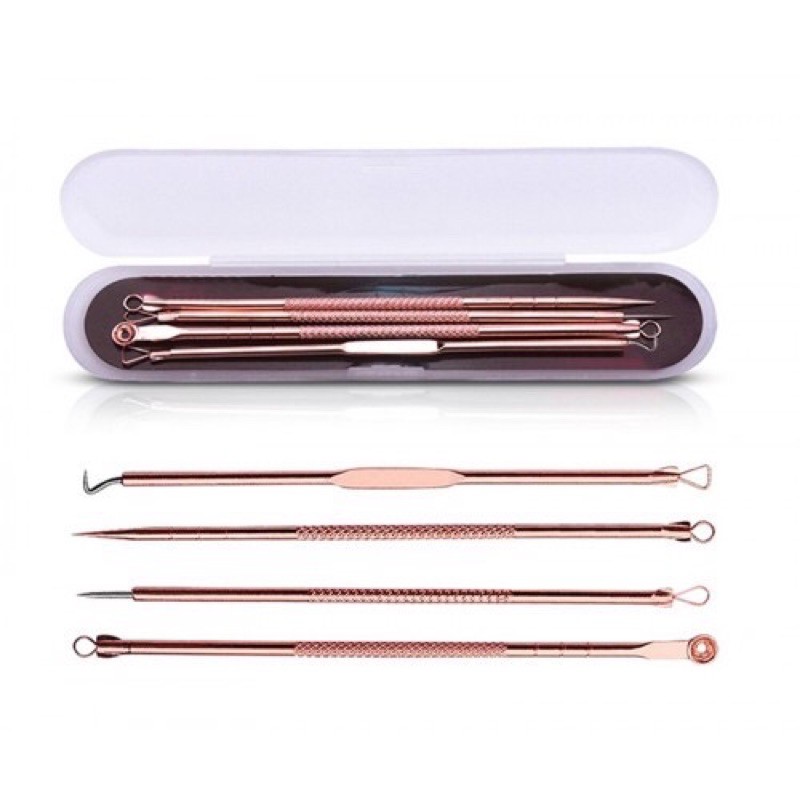 Set 4 Dụng Cụ Nặn Mụn (Hộp Nhựa)