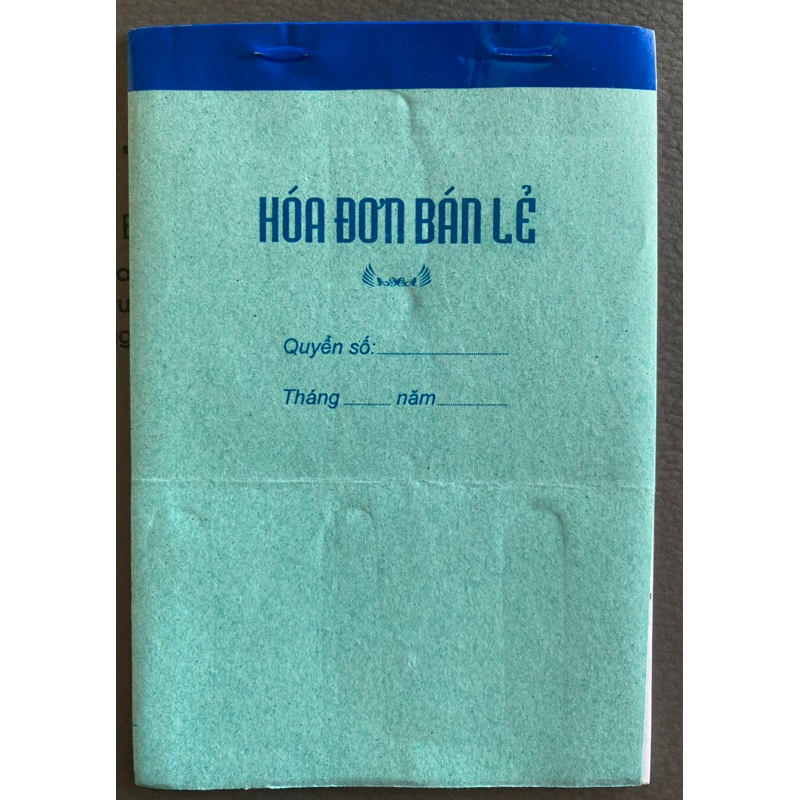 Hóa đơn bán lẻ 1 liên giấy tái sinh (13X19CM)