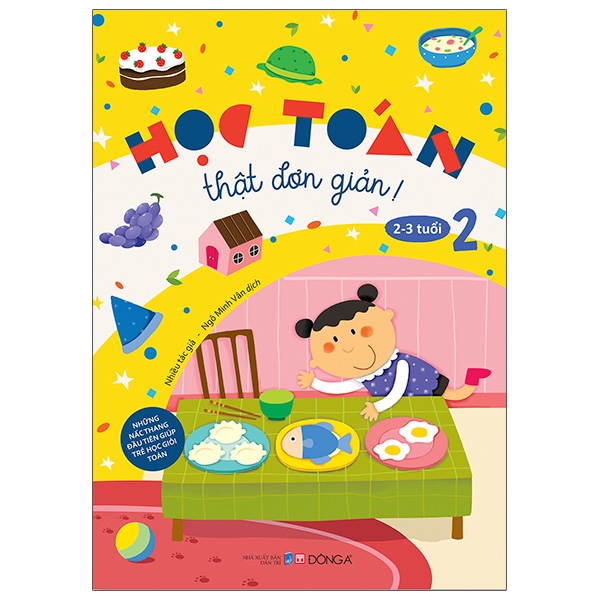 Fahasa - học toán thật đơn giản: 2-3 tuổi - tập 2
