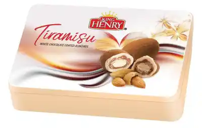 [HCM]Hộp Kẹo Socola Tiramisu King Henry 200g