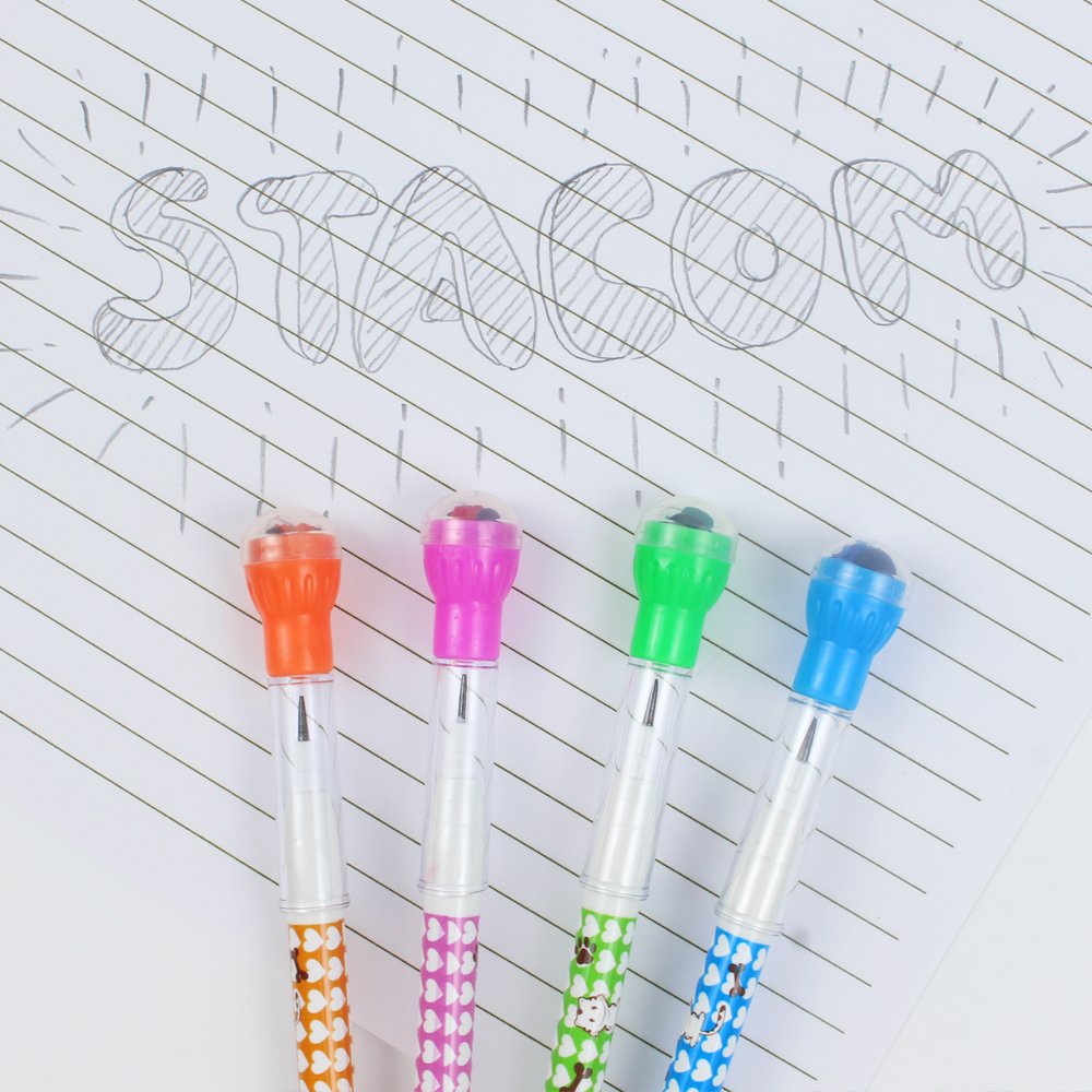 (Set 3 cây ) Bút chì khúc 2B Stacom PC201