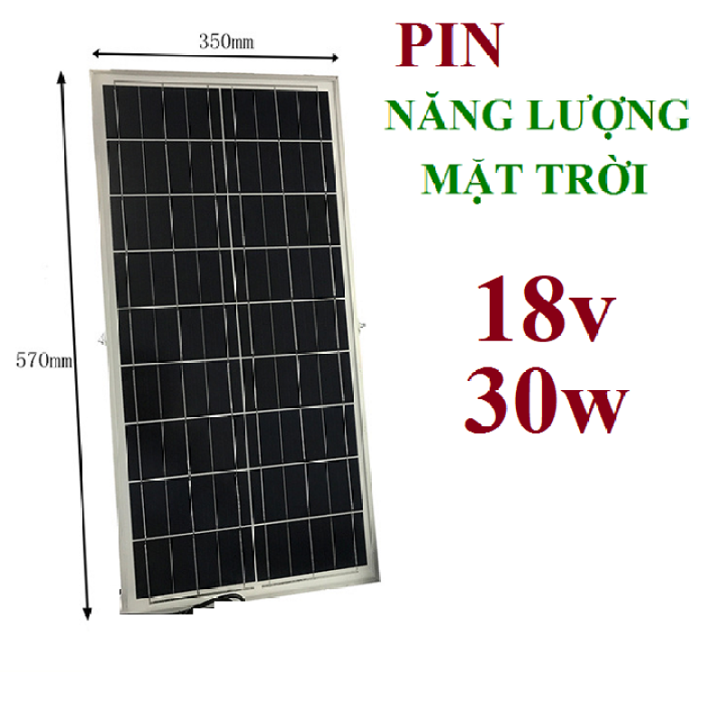 [HCM]Tấm pin 35 x 57cm năng lượng mặt trời 25w 30w 12v sạc bình hoặc 18v
