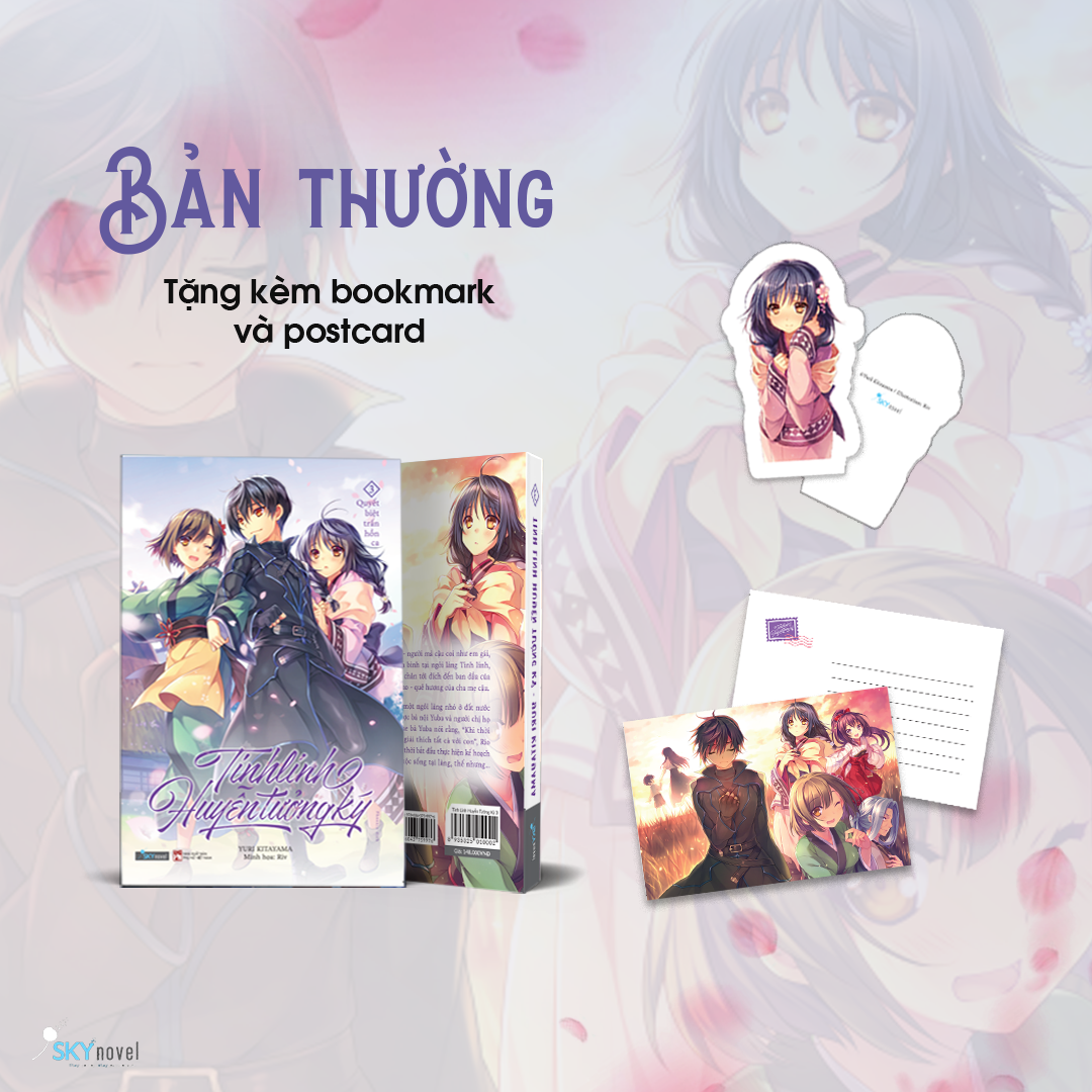 Sách light novel - tập 3 tinh linh huyễn tưởng ký - yuri kitayama