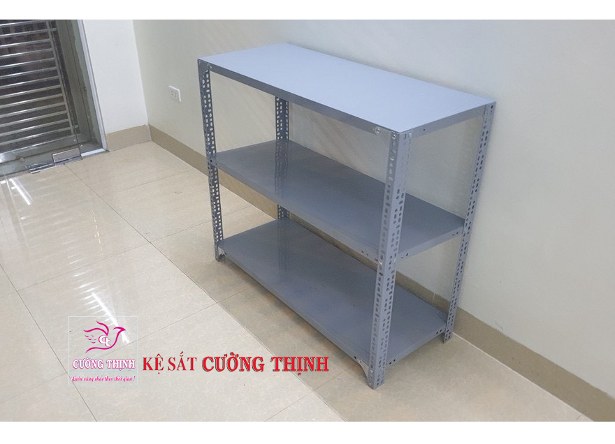 Kệ sắt đa năng mini 3 tầng, dài 60cm x rộng 40cm