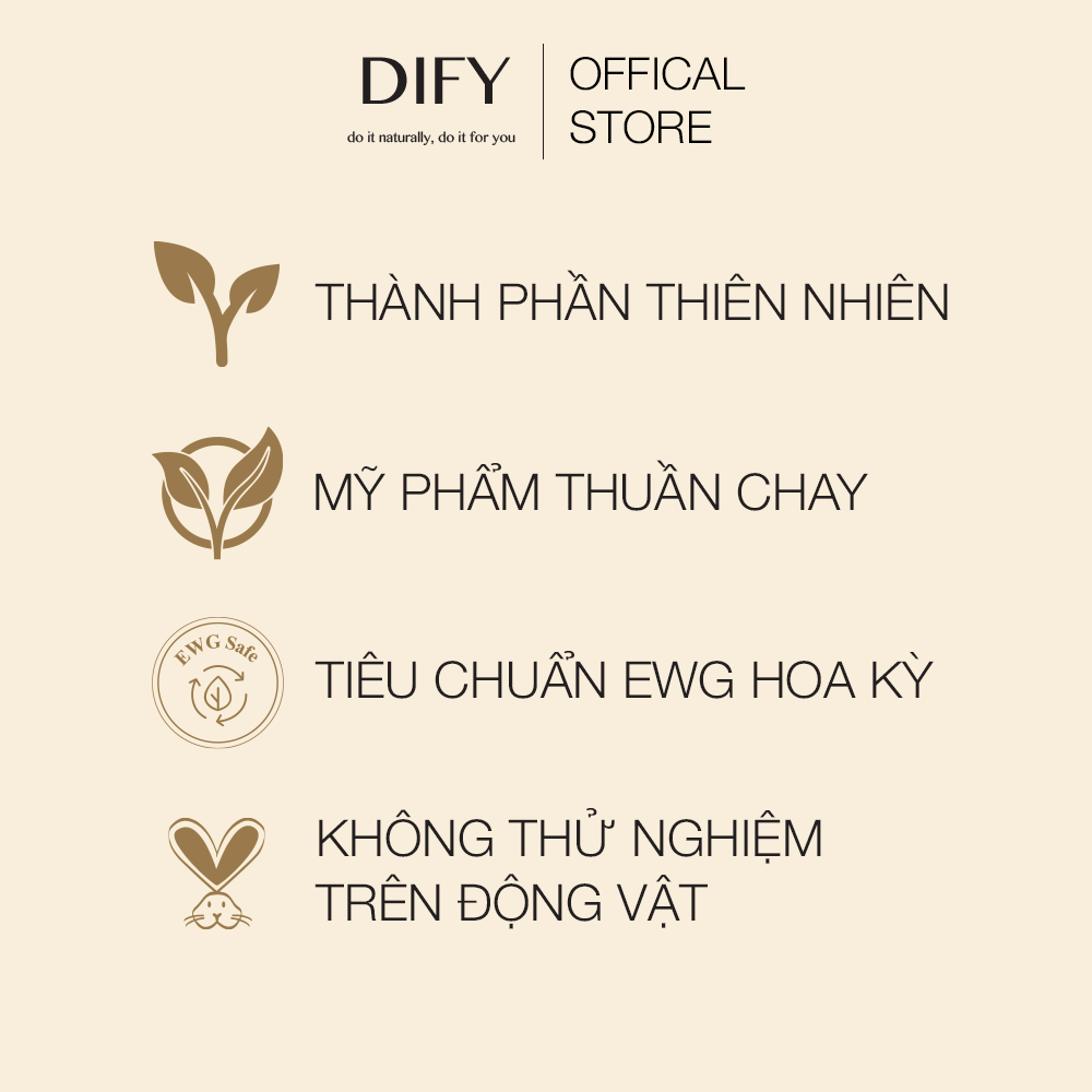Bộ 5 sản phẩm DIFY đậu nành chăm sóc da toàn diện