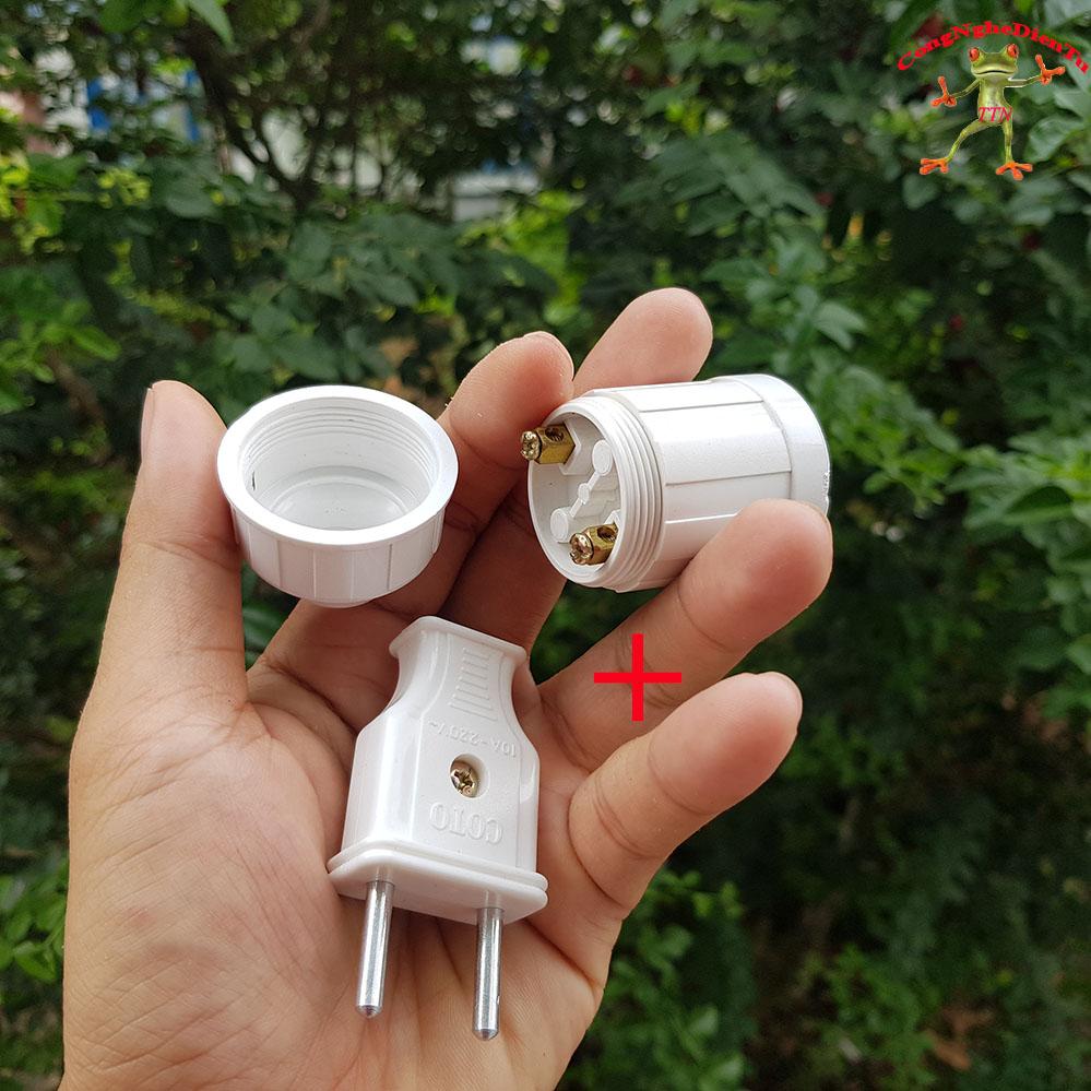 Combo sản phẩm đui đèn và phích cắm