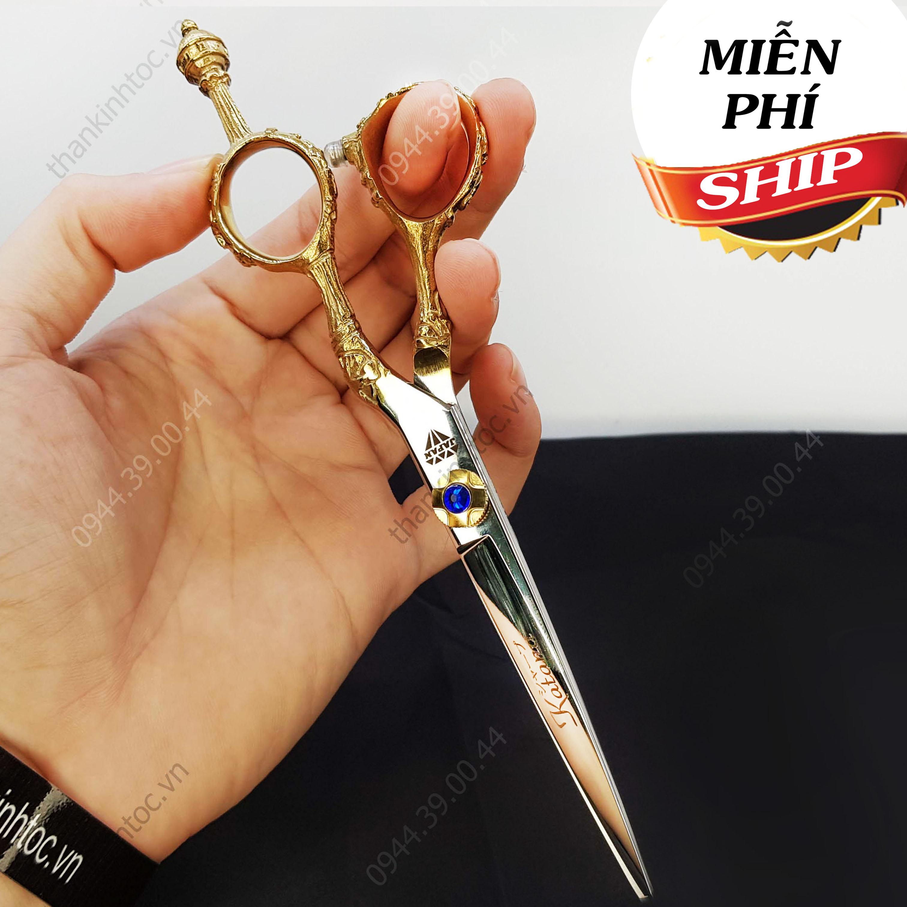 BỘ KÉO CẮT TỈA TÓC nam nữ - Kéo size 6.0