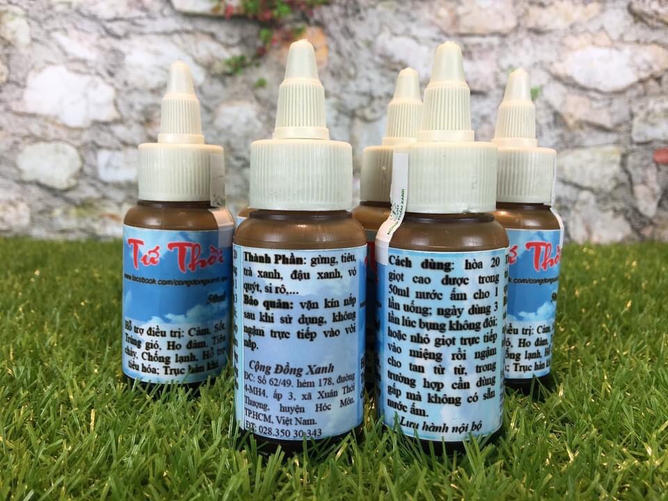TỨ THỜI, Một Chai Nhỏ Giọt 50ml