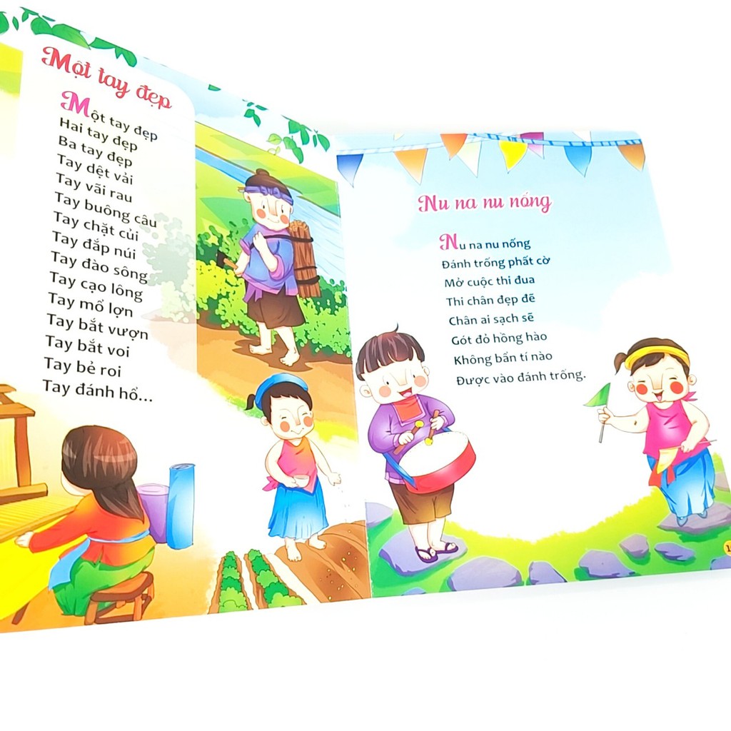 Sách - Đồng dao cho em (dành cho bé 0-6 tuổi)