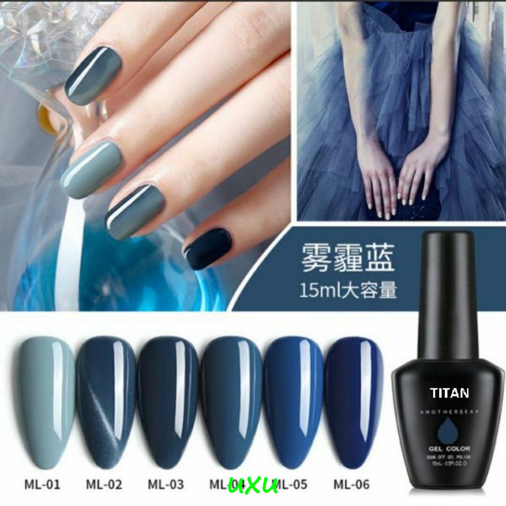 Sơn Gel 15Ml Titan Màu No.128 đỏ đô