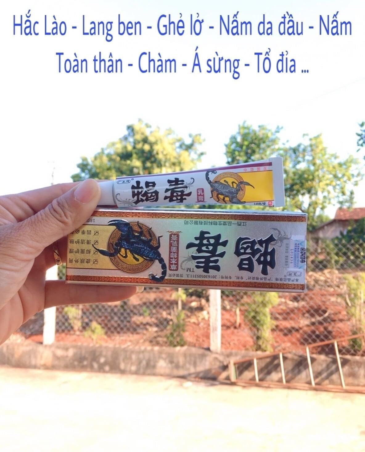 Bọ Cạp Kem bôi bọ cạp viêm da cơ địa vảy nến á sừng Dũng