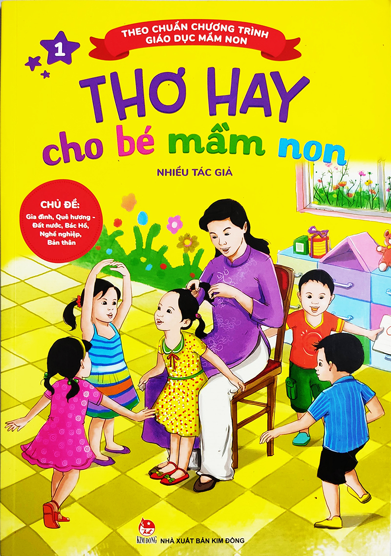Sách cho bé - Thơ hay cho bé mầm non - Tập 1