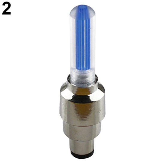 Đèn LED gắn van lốp cho xe máy/ xe đạp phát sáng